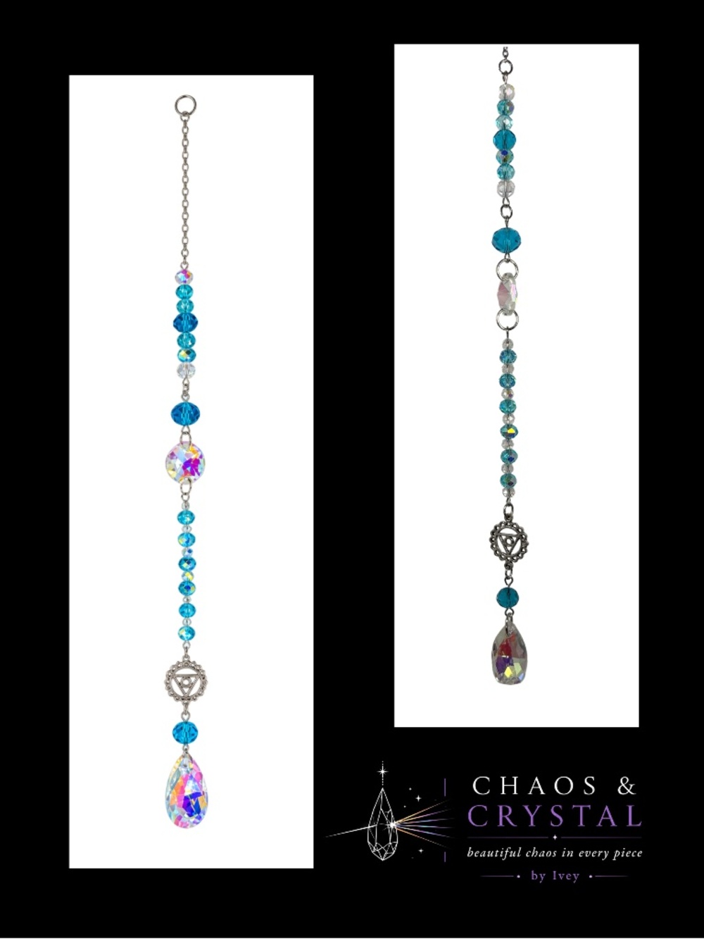 Chakra Series Blue Sun Catcher